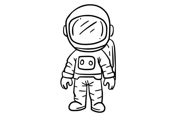 Astronaut Waving: A Welcoming Image for Creative Projects