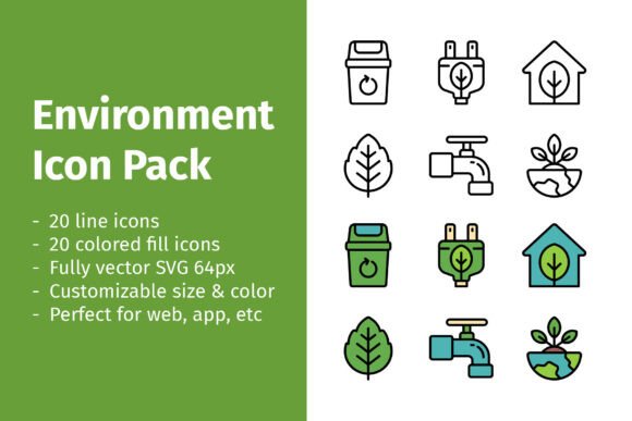 Exploring the Versatility of the Environment Day Icon Pack
