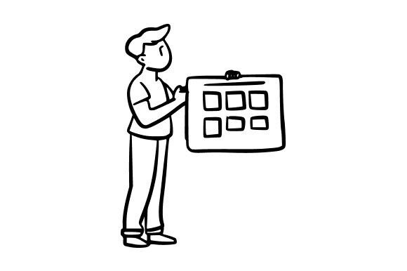 Person Pointing at a Sign: A Versatile Visual Tool for Modern Design