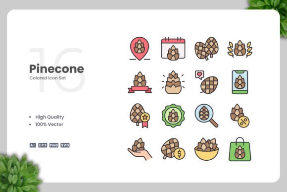 Pinecone Colored Icons: A Strategic Design Tool for Modern Creatives
